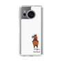 スリムプロテクションケース［ おがわじゅり×デイリー×caseplay - 鹿毛 - ホワイト ］