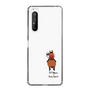 スリムプロテクションケース［ おがわじゅり×デイリー×caseplay - 鹿毛 - ホワイト ］