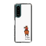 スリムプロテクションケース［ おがわじゅり×デイリー×caseplay - 鹿毛 - ホワイト ］