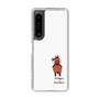 スリムプロテクションケース［ おがわじゅり×デイリー×caseplay - 鹿毛 - ホワイト ］