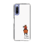 スリムプロテクションケース［ おがわじゅり×デイリー×caseplay - 鹿毛 - ホワイト ］