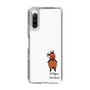 スリムプロテクションケース［ おがわじゅり×デイリー×caseplay - 鹿毛 - ホワイト ］