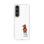 スリムプロテクションケース［ おがわじゅり×デイリー×caseplay - 鹿毛 - ホワイト ］