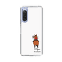 スリムプロテクションケース［ おがわじゅり×デイリー×caseplay - 鹿毛 - ホワイト ］
