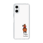 スリムプロテクションケース［ おがわじゅり×デイリー×caseplay - 鹿毛 - ホワイト ］