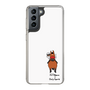スリムプロテクションケース［ おがわじゅり×デイリー×caseplay - 鹿毛 - ホワイト ］