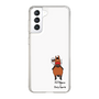 スリムプロテクションケース［ おがわじゅり×デイリー×caseplay - 鹿毛 - ホワイト ］