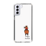 スリムプロテクションケース［ おがわじゅり×デイリー×caseplay - 鹿毛 - ホワイト ］