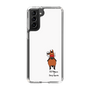 スリムプロテクションケース［ おがわじゅり×デイリー×caseplay - 鹿毛 - ホワイト ］