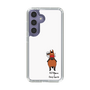 スリムプロテクションケース［ おがわじゅり×デイリー×caseplay - 鹿毛 - ホワイト ］