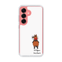 スリムプロテクションケース［ おがわじゅり×デイリー×caseplay - 鹿毛 - ホワイト ］