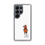 スリムプロテクションケース［ おがわじゅり×デイリー×caseplay - 鹿毛 - ホワイト ］