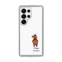 スリムプロテクションケース［ おがわじゅり×デイリー×caseplay - 鹿毛 - ホワイト ］