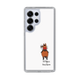 スリムプロテクションケース［ おがわじゅり×デイリー×caseplay - 鹿毛 - ホワイト ］