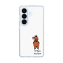 スリムプロテクションケース［ おがわじゅり×デイリー×caseplay - 鹿毛 - ホワイト ］