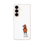 スリムプロテクションケース［ おがわじゅり×デイリー×caseplay - 鹿毛 - ホワイト ］
