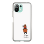 スリムプロテクションケース［ おがわじゅり×デイリー×caseplay - 鹿毛 - ホワイト ］