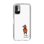 スリムプロテクションケース［ おがわじゅり×デイリー×caseplay - 鹿毛 - ホワイト ］