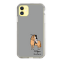 スリムプロテクションケース［ おがわじゅり×デイリー×caseplay - 栗毛 - ブラック ］