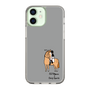スリムプロテクションケース［ おがわじゅり×デイリー×caseplay - 栗毛 - ブラック ］