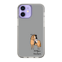 スリムプロテクションケース［ おがわじゅり×デイリー×caseplay - 栗毛 - ブラック ］