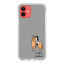 スリムプロテクションケース［ おがわじゅり×デイリー×caseplay - 栗毛 - ブラック ］