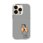 スリムプロテクションケース［ おがわじゅり×デイリー×caseplay - 栗毛 - ブラック ］