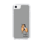 スリムプロテクションケース［ おがわじゅり×デイリー×caseplay - 栗毛 - ブラック ］