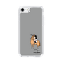 スリムプロテクションケース［ おがわじゅり×デイリー×caseplay - 栗毛 - ブラック ］
