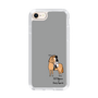 スリムプロテクションケース［ おがわじゅり×デイリー×caseplay - 栗毛 - ブラック ］