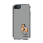 スリムプロテクションケース［ おがわじゅり×デイリー×caseplay - 栗毛 - ブラック ］