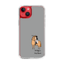 スリムプロテクションケース［ おがわじゅり×デイリー×caseplay - 栗毛 - ブラック ］