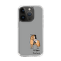 スリムプロテクションケース［ おがわじゅり×デイリー×caseplay - 栗毛 - ブラック ］
