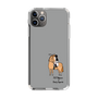 スリムプロテクションケース［ おがわじゅり×デイリー×caseplay - 栗毛 - ブラック ］