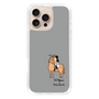 スリムプロテクションケース［ おがわじゅり×デイリー×caseplay - 栗毛 - ブラック ］