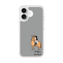 スリムプロテクションケース［ おがわじゅり×デイリー×caseplay - 栗毛 - ブラック ］
