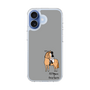スリムプロテクションケース［ おがわじゅり×デイリー×caseplay - 栗毛 - ブラック ］