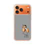 スリムプロテクションケース［ おがわじゅり×デイリー×caseplay - 栗毛 - ブラック ］