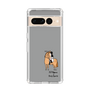 スリムプロテクションケース［ おがわじゅり×デイリー×caseplay - 栗毛 - ブラック ］