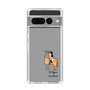 スリムプロテクションケース［ おがわじゅり×デイリー×caseplay - 栗毛 - ブラック ］