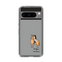 スリムプロテクションケース［ おがわじゅり×デイリー×caseplay - 栗毛 - ブラック ］