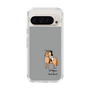 スリムプロテクションケース［ おがわじゅり×デイリー×caseplay - 栗毛 - ブラック ］