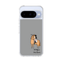 スリムプロテクションケース［ おがわじゅり×デイリー×caseplay - 栗毛 - ブラック ］