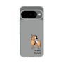 スリムプロテクションケース［ おがわじゅり×デイリー×caseplay - 栗毛 - ブラック ］