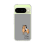 スリムプロテクションケース［ おがわじゅり×デイリー×caseplay - 栗毛 - ブラック ］