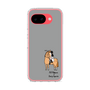スリムプロテクションケース［ おがわじゅり×デイリー×caseplay - 栗毛 - ブラック ］