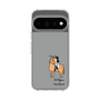 スリムプロテクションケース［ おがわじゅり×デイリー×caseplay - 栗毛 - ブラック ］