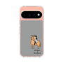 スリムプロテクションケース［ おがわじゅり×デイリー×caseplay - 栗毛 - ブラック ］