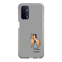 スリムプロテクションケース［ おがわじゅり×デイリー×caseplay - 栗毛 - ブラック ］