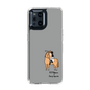 スリムプロテクションケース［ おがわじゅり×デイリー×caseplay - 栗毛 - ブラック ］